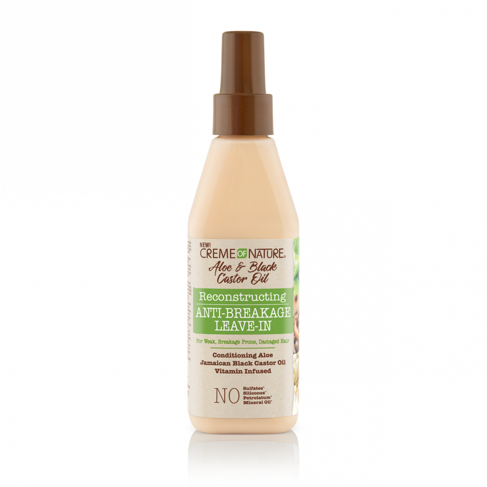 Creme of Nature Aloe & Black Castor Reconstructing Anti-Breakage Leave-In 8oz