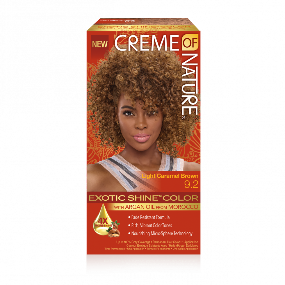 Creme of Nature Gel Hair Color 9.2 Light Caramel Brown