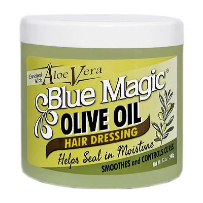 Blue Magic Olive Oil Hair Dressing 12 oz