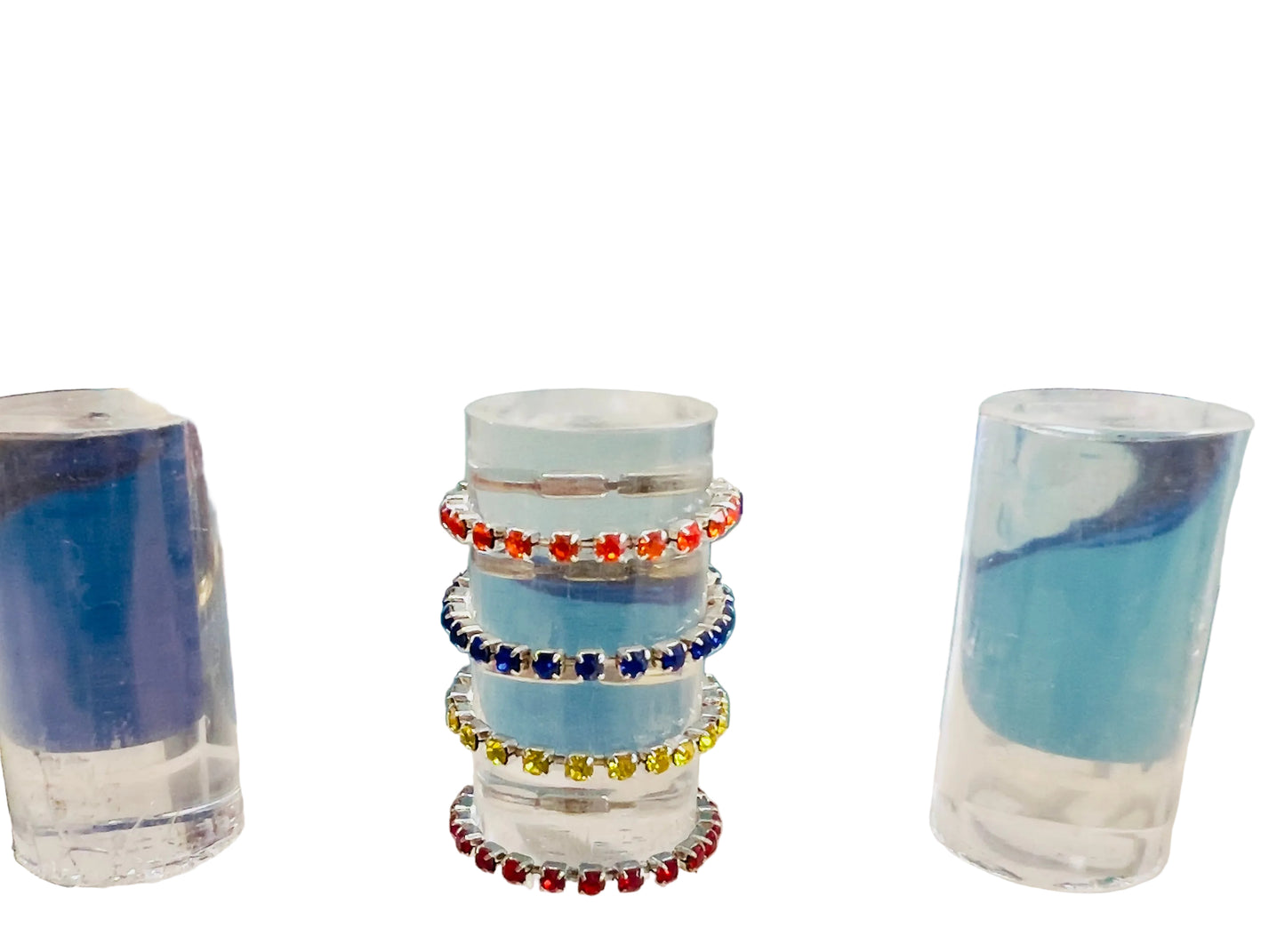 Czech Crystal Elastic Toe Ring (Each)