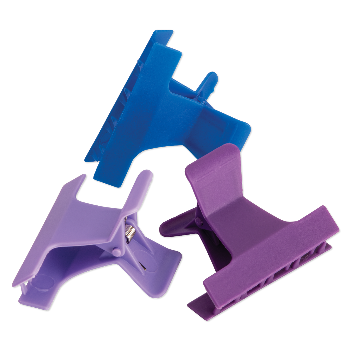 Soft ’n Style Butterfly Clamps Colorful #188 2" 12PK
