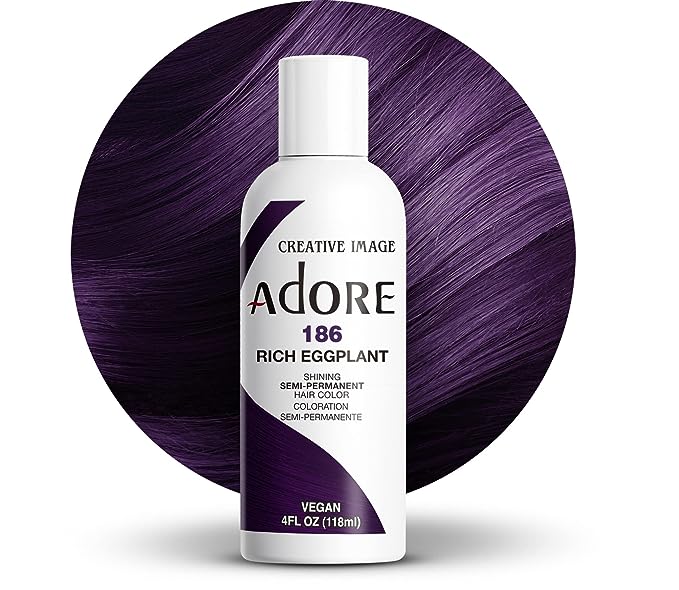 Adore Hair Color 186 Rich Eggplant