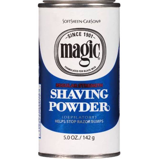Magic Shave Shaving Powder Regular Blue 5oz