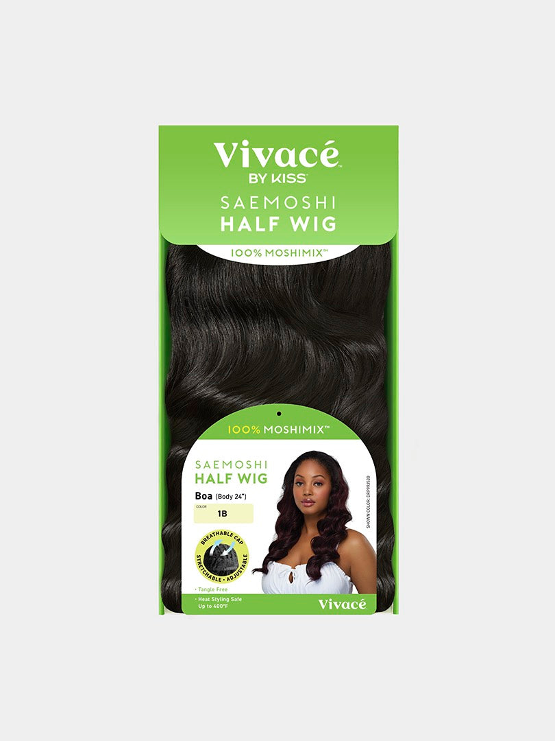 Saemoshi Half Wig Body Wave 24″ Boa