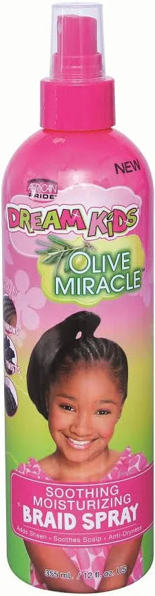 African Pride Dream Kids Soothing Braid Spray 12 oz