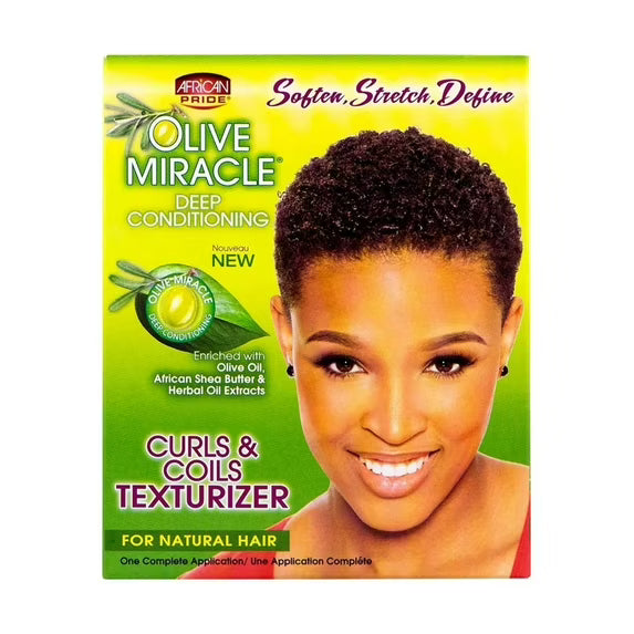 African Pride Olive Miracle Curls And Coils Texturizer