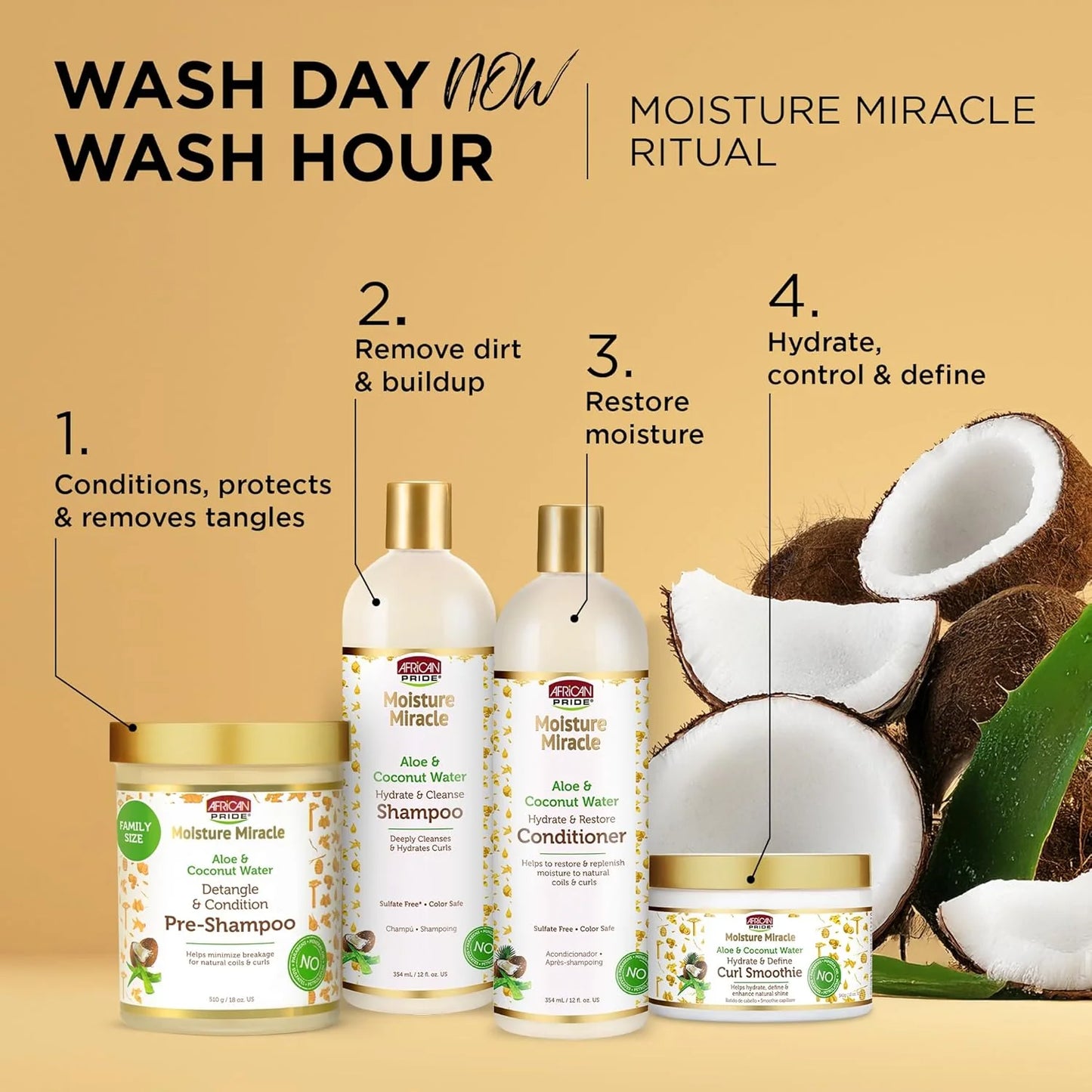 African Pride Moisture Curl Smoothie 12 oz
