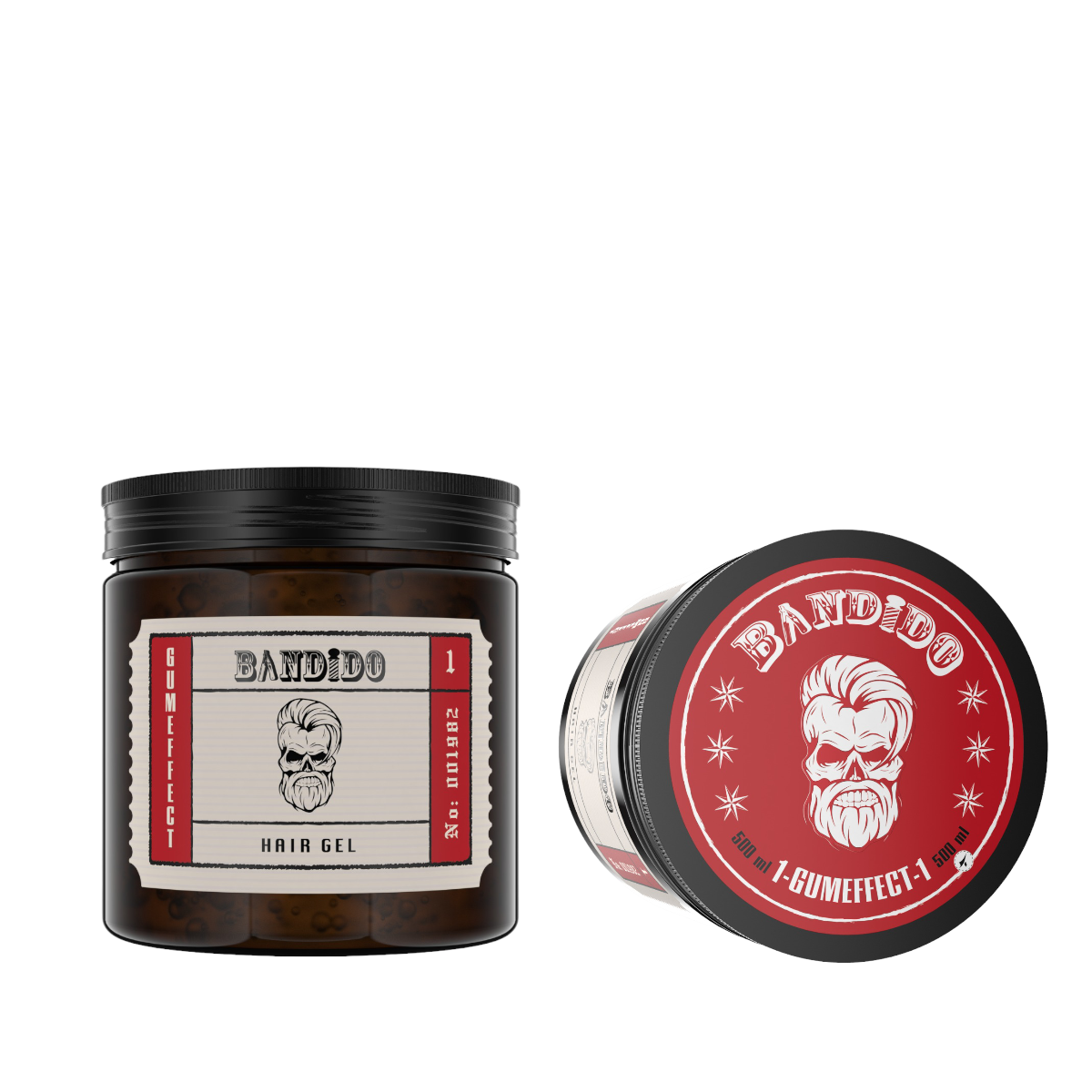 Bandido Hair Gel #1 Gum Effect 500ml