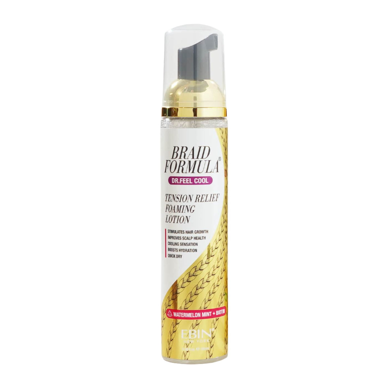 EBIN Tension Relief Foam Lotion Watermelon Mint 3.38 oz
