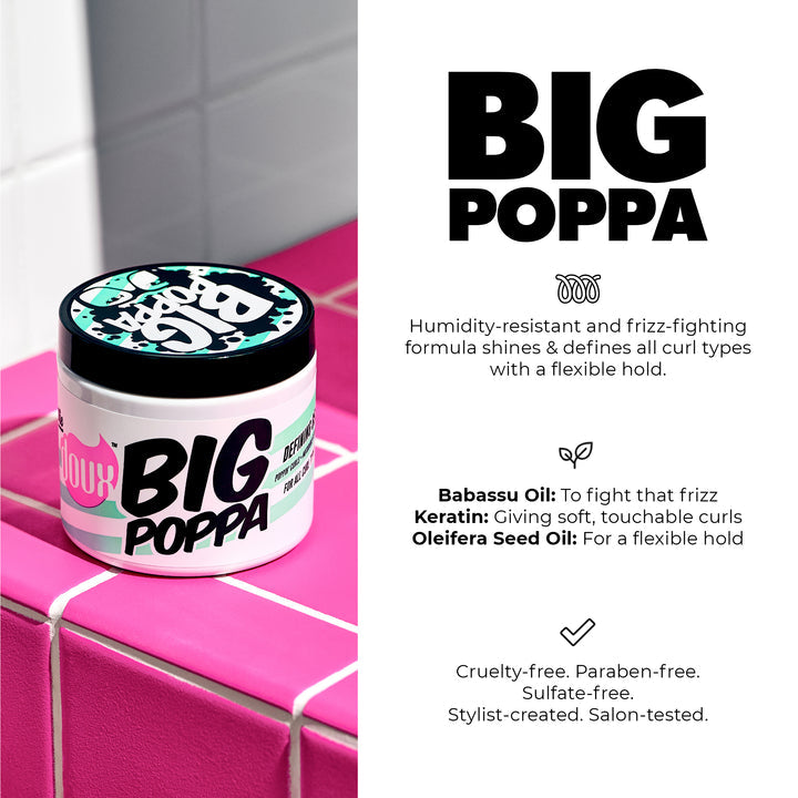 The Doux Big Poppa Defining Gel 16oz