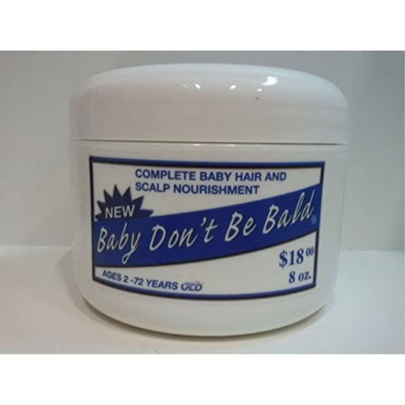 Baby Don't Bee Bald Nourishment Blue