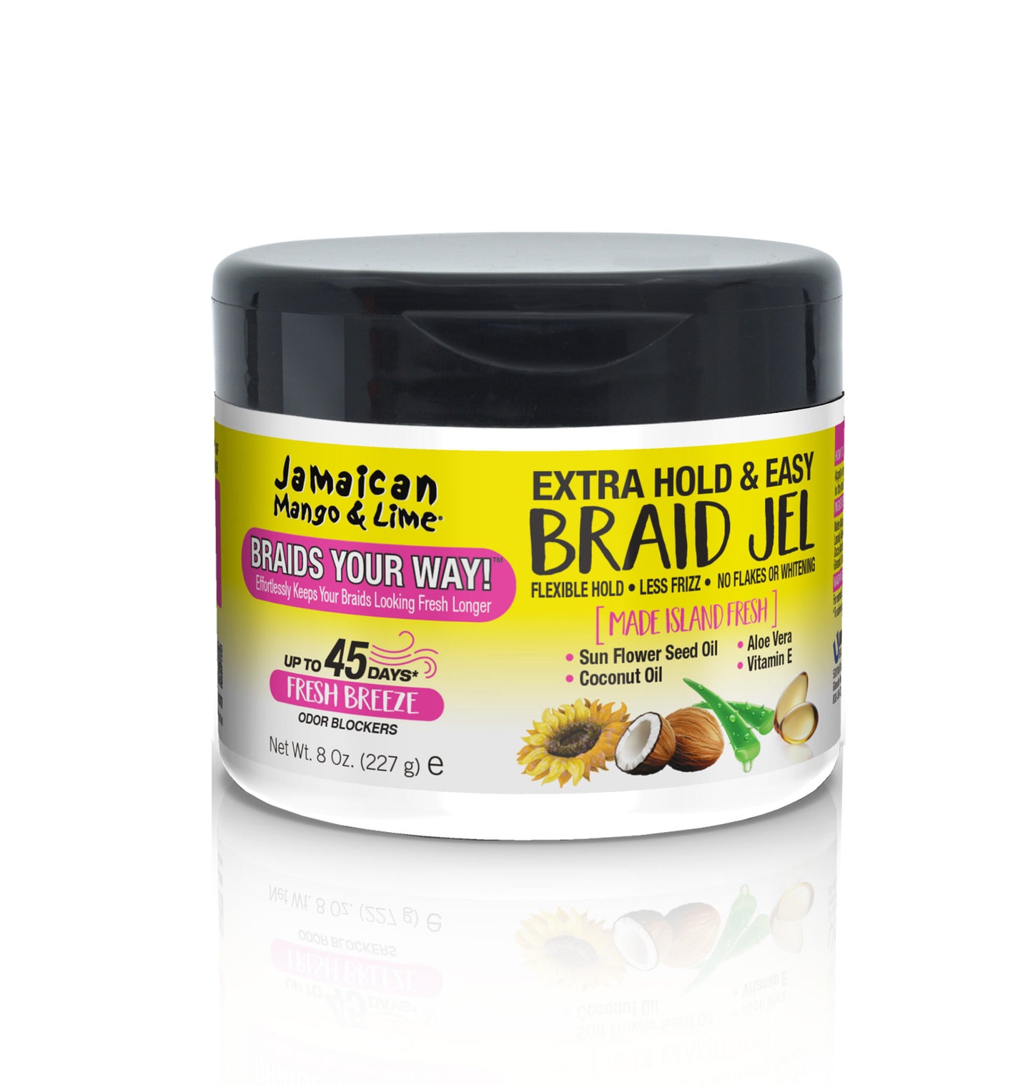 Jamaican Mango Lime BYW Extra Hold and Easy Braid Jel 8oz