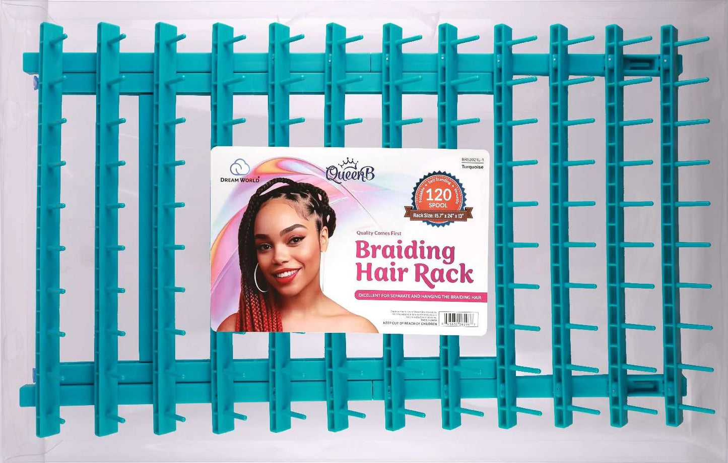 Dream Braiding Hair Rack Organizer -Large
