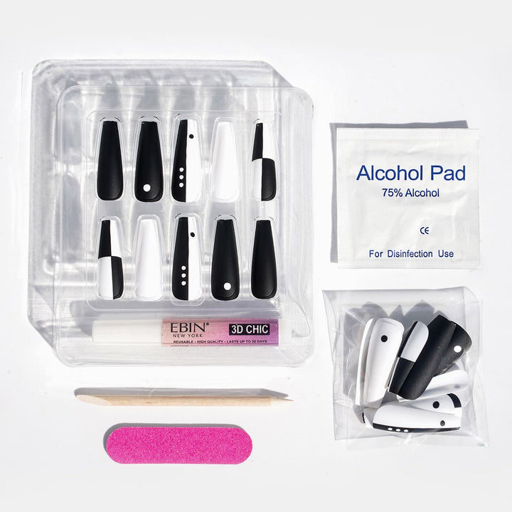 EBIN 3D Nails Chic Gambit