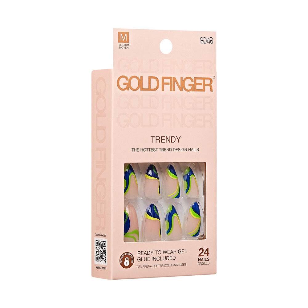 Gold Finger Trendy Nail - VIP