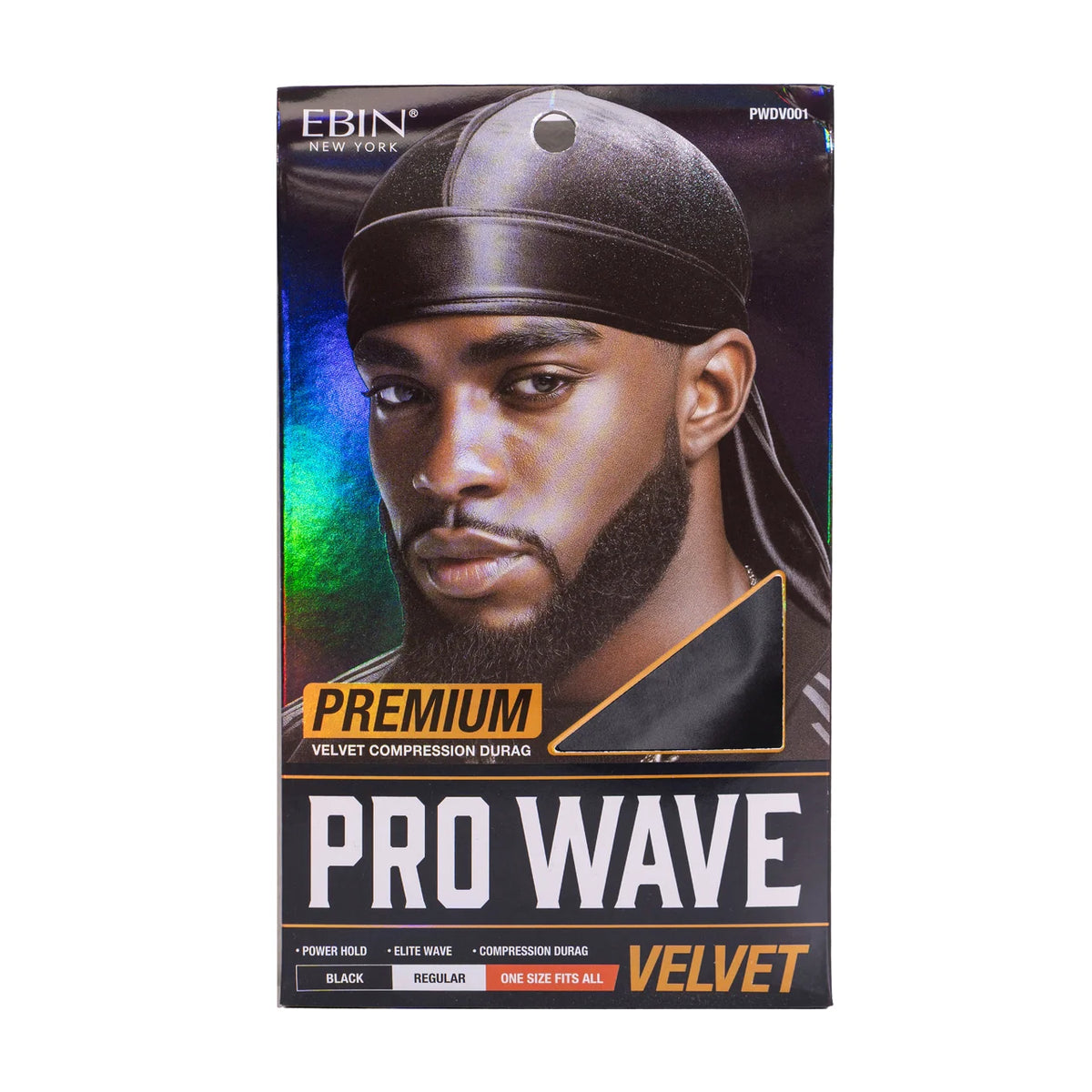 Pro Wave Durag Velvet - Black