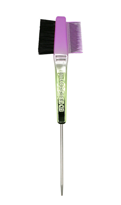 Edge Booster Edge Brush And Comb - Chrome Regular (Each)