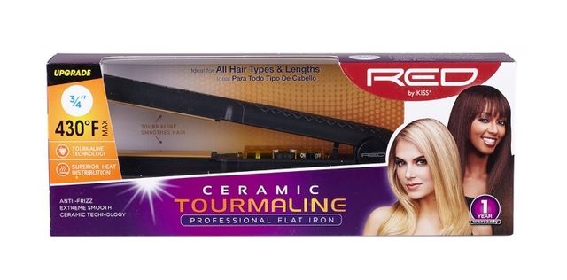 RED Ceramic Tourmaline Flat Iron 3/4"