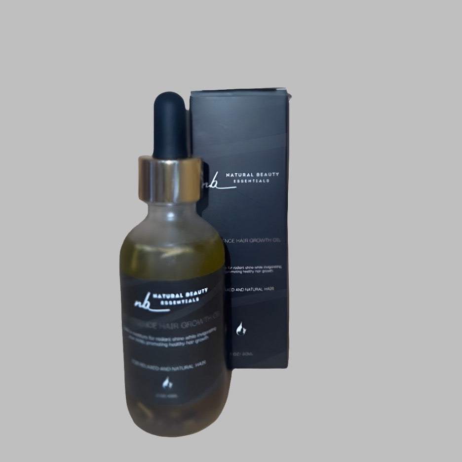 Natural Beauty Essentials Pure Essence Hair Growth Oil 2oz
