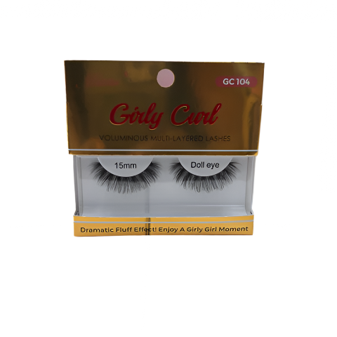 Miss Girly Curl Lashes GC104