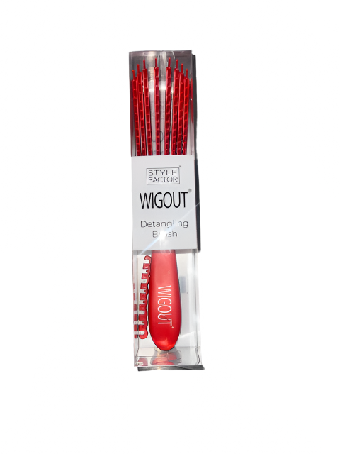 Wigout Detangling Brush - Red