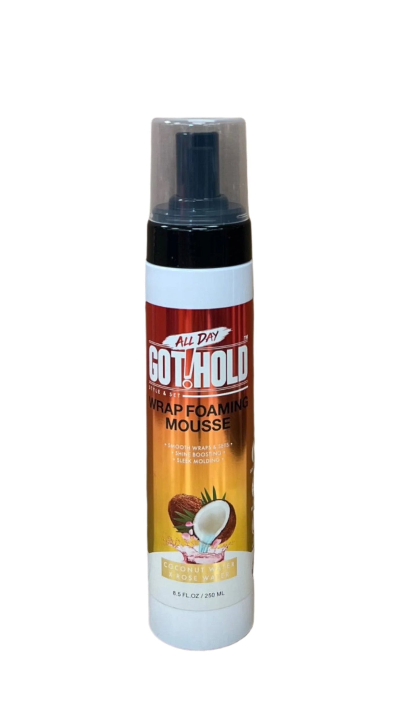 All Day Got Hold Wrap Foaming Mousse 8.5 oz