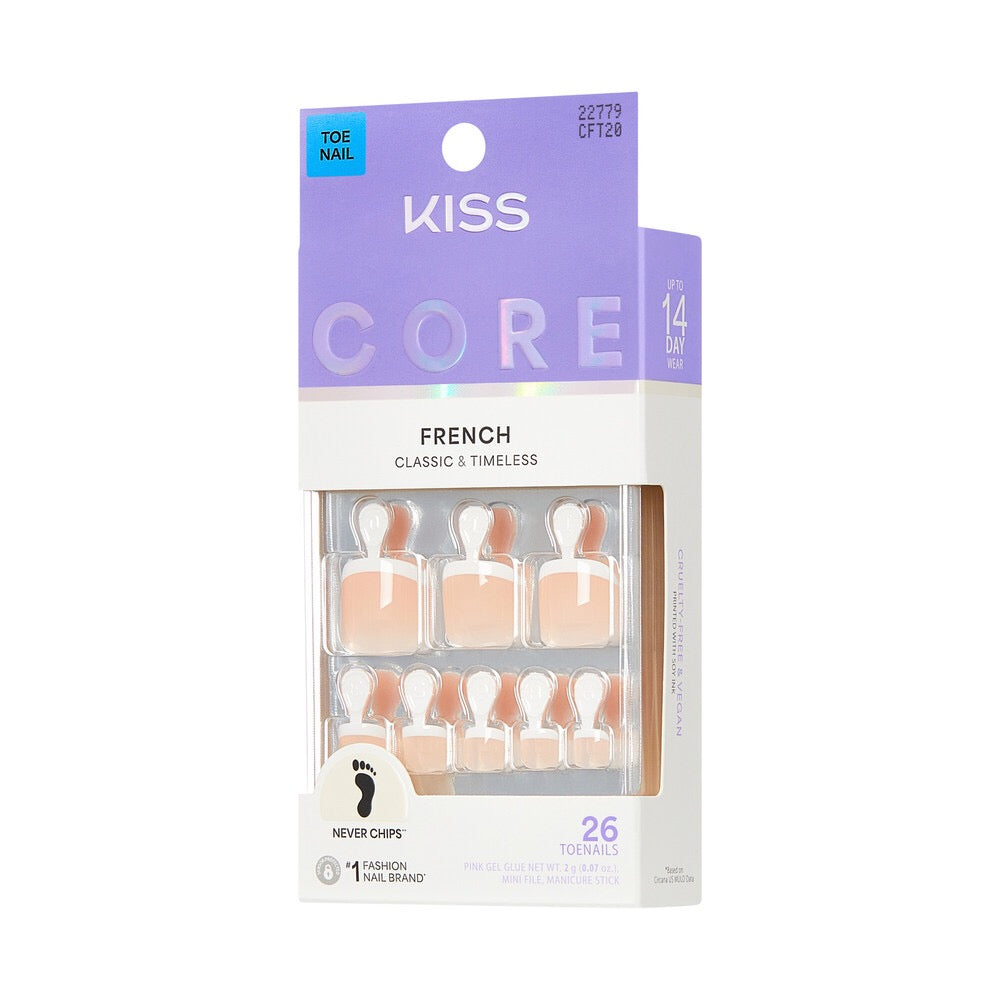 KISS Core TOENAILS- TWO OF A KIND