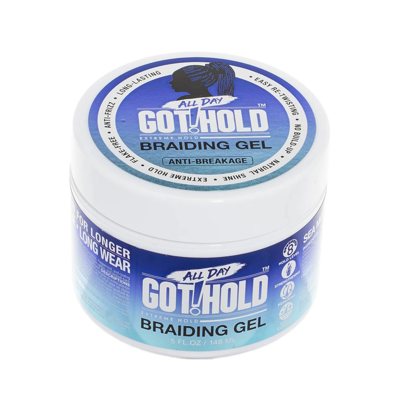 All Day Got Hold Braiding Gel Anti Breakage 5oz