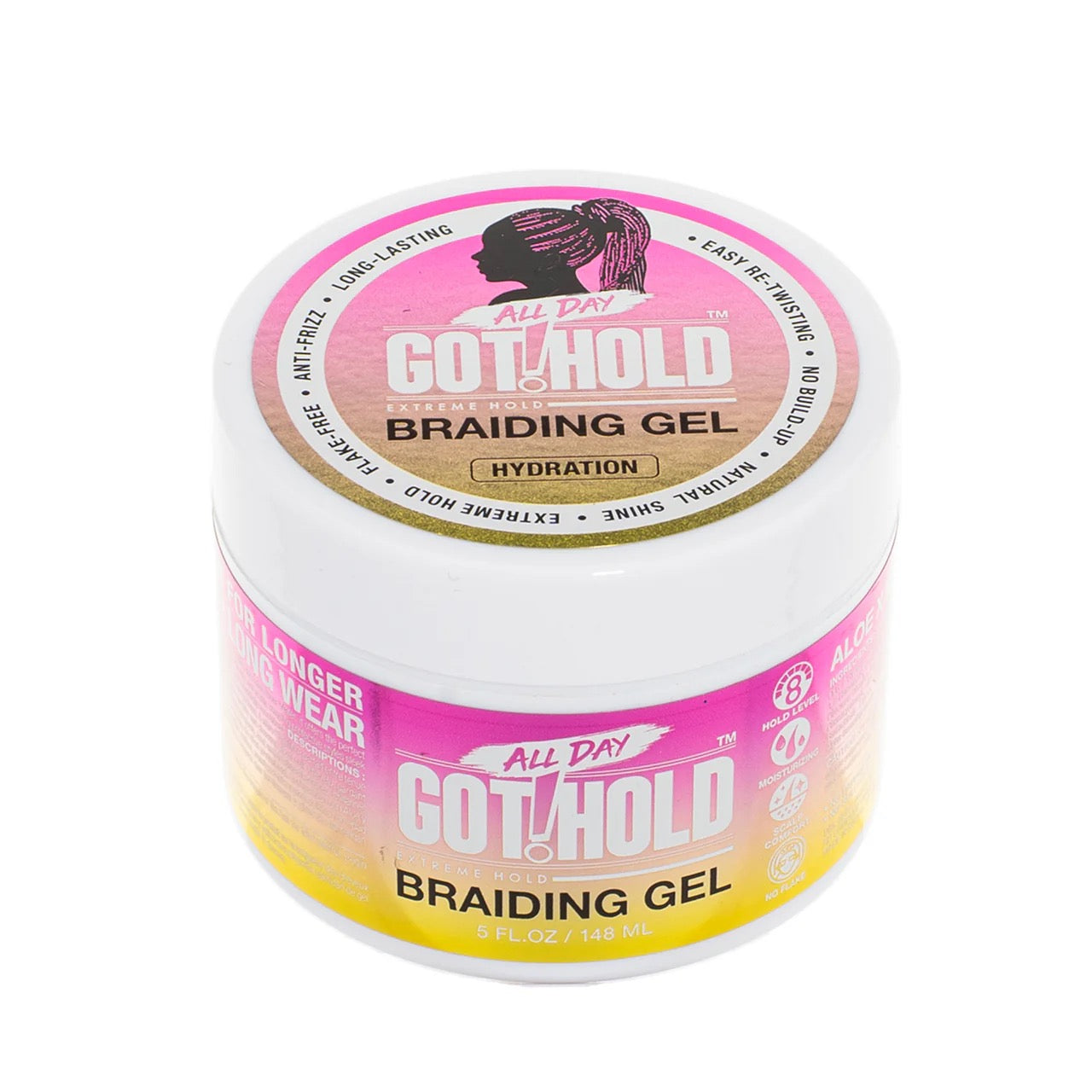 All Day Got Hold Braiding Gel Hydration 5oz