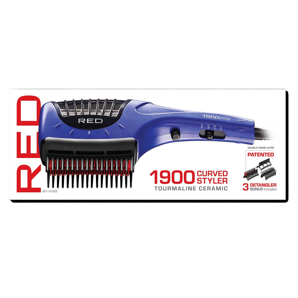 RED 1900 TOURMALINE CERAMIC STYLER