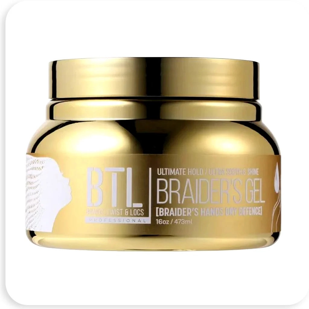 BTL Braid Gel Ultimate 16oz (Gold)