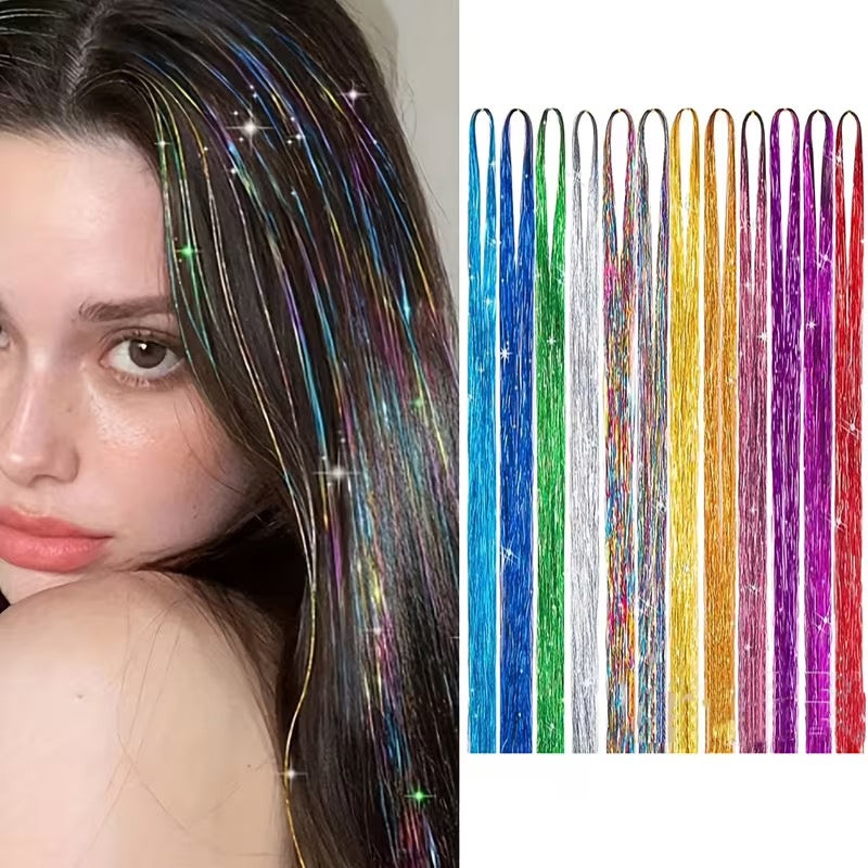 Ana Beauty Gold Magic Metallic Tinsel 40" (each)