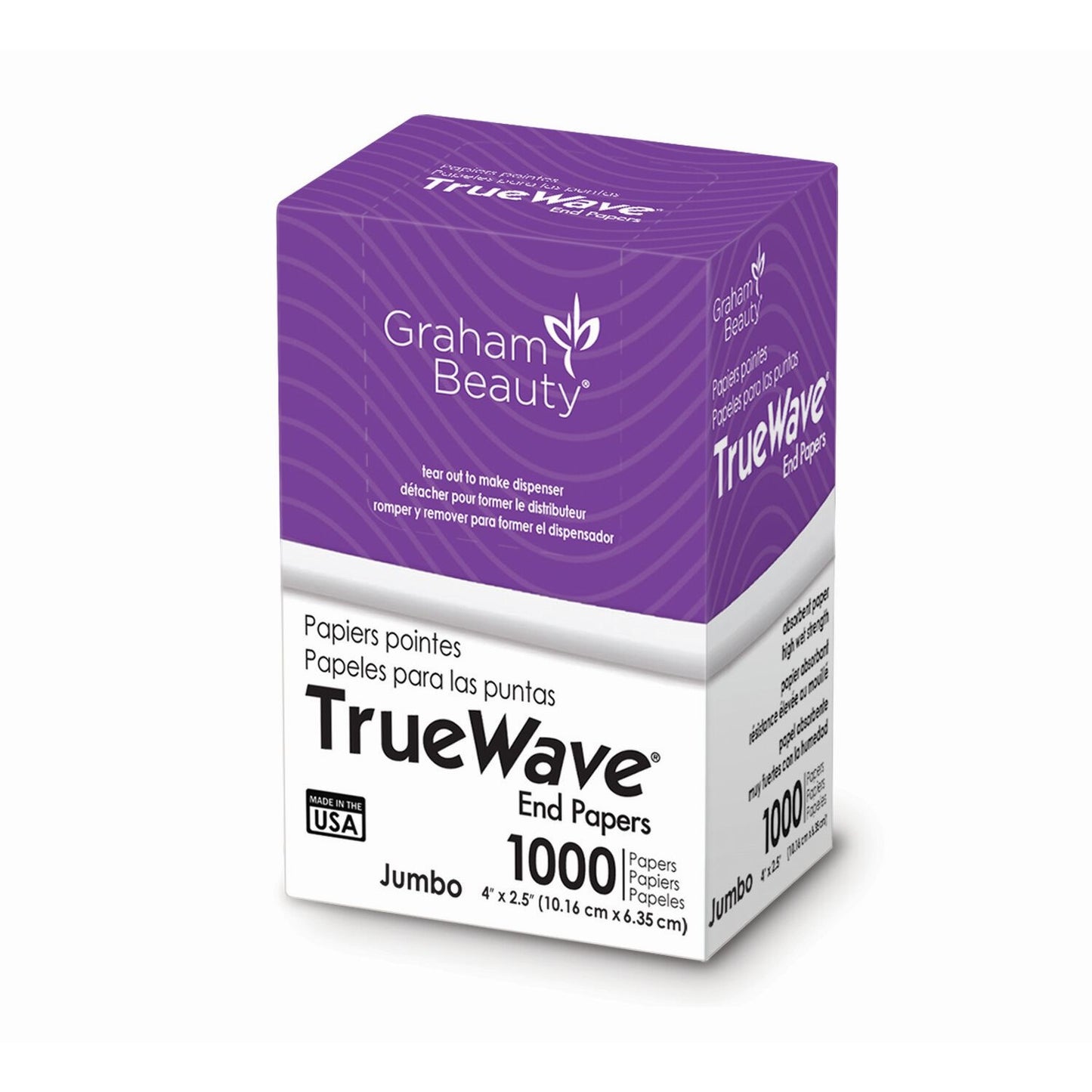 Graham True Wave End Papers Jumbo