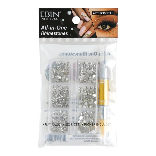 EBIN All in One Rhinestones - Crystal