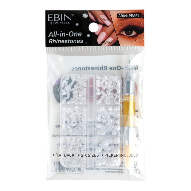 EBIN All in One Rhinestones - Pearl