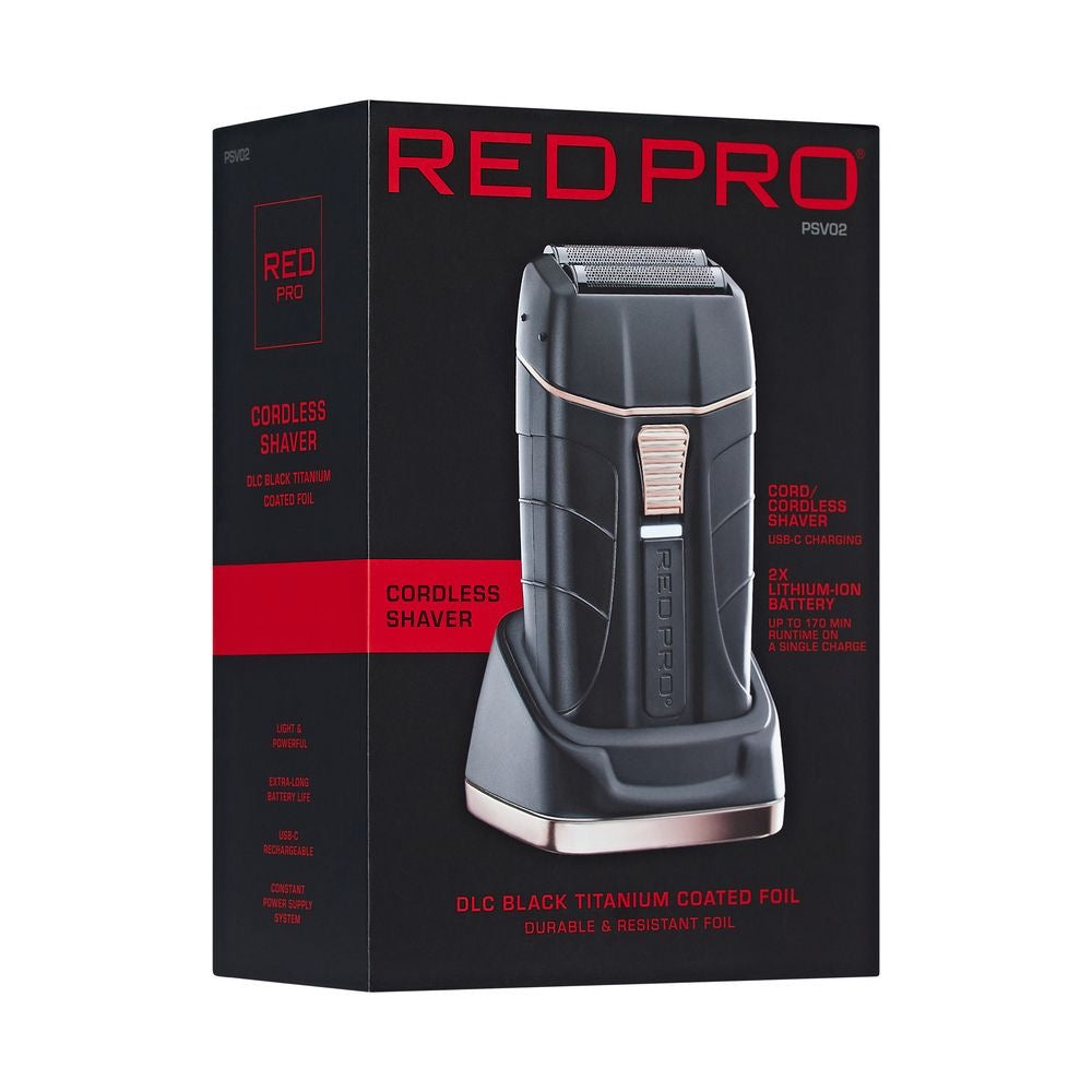 RED Pro Cordless Shaver Matte Black