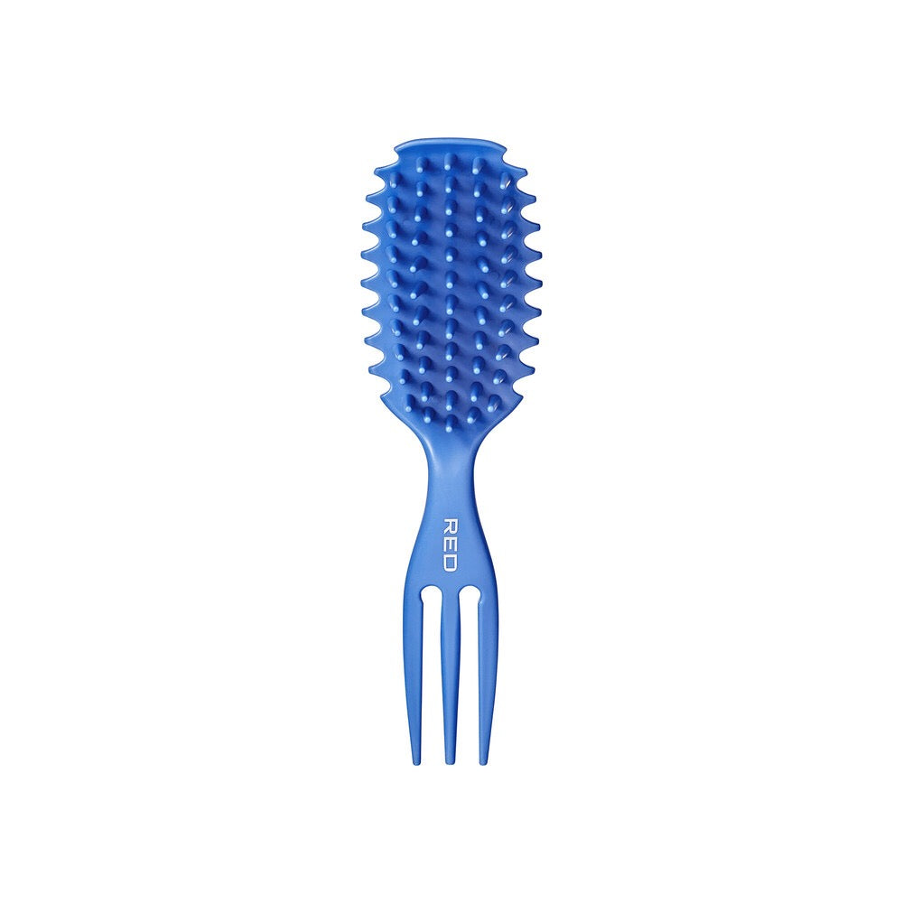 RED Curl & Care Detangle Brush Blue