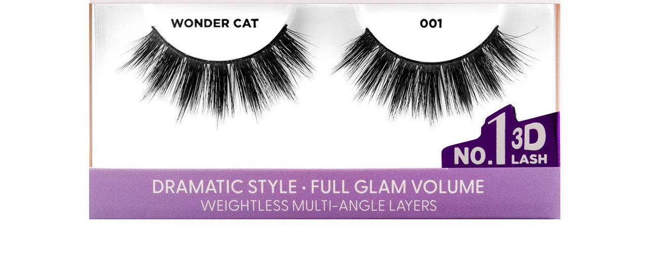 EBIN Cattitude Lash 4 Pairs Wonder Cat 001