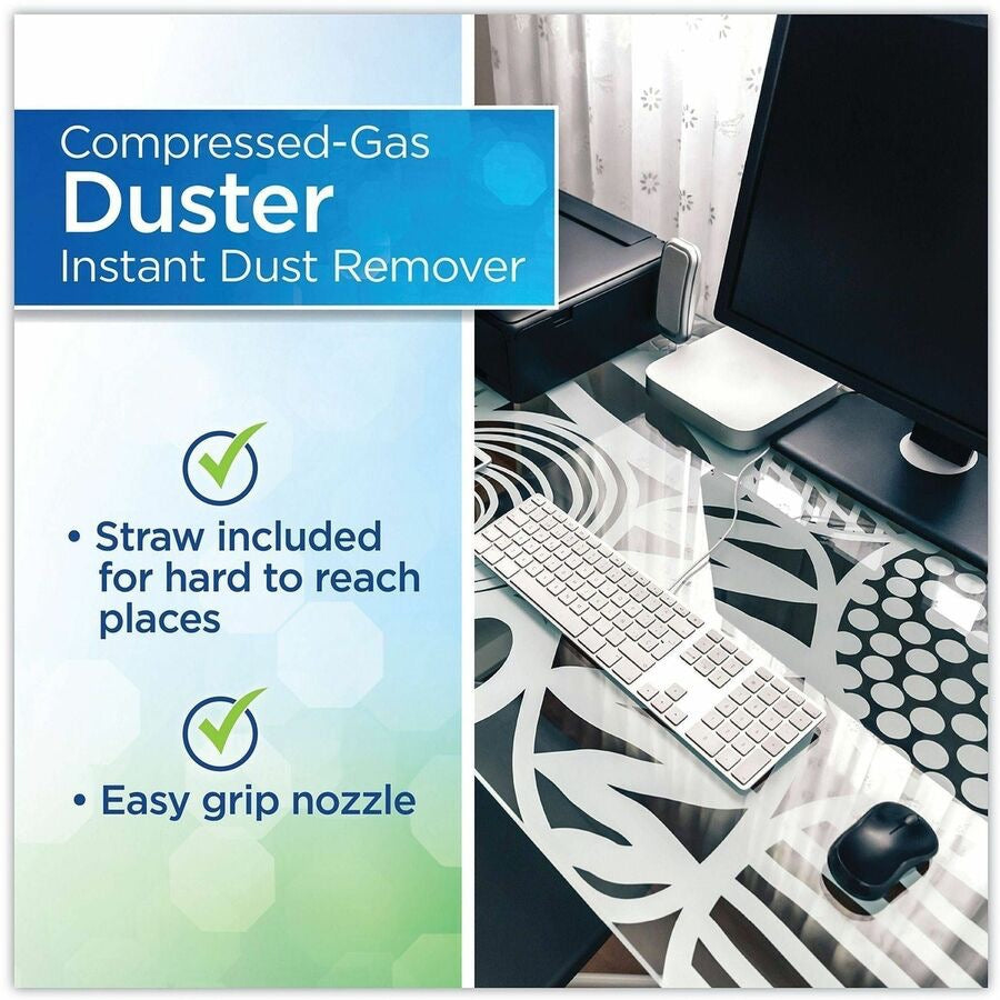 Dust Off Disposable Compressed Air Duster 12 oz