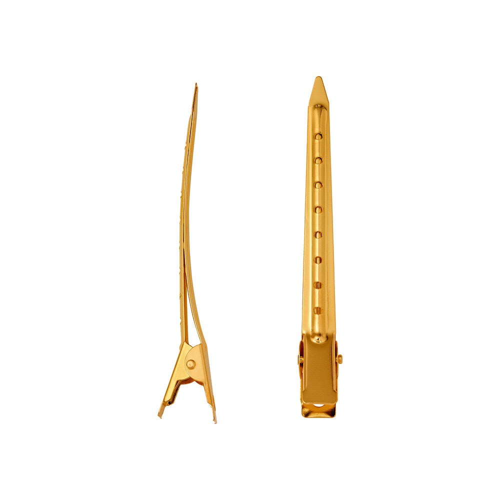 RED Metal Clip Combination 50 pcs Gold