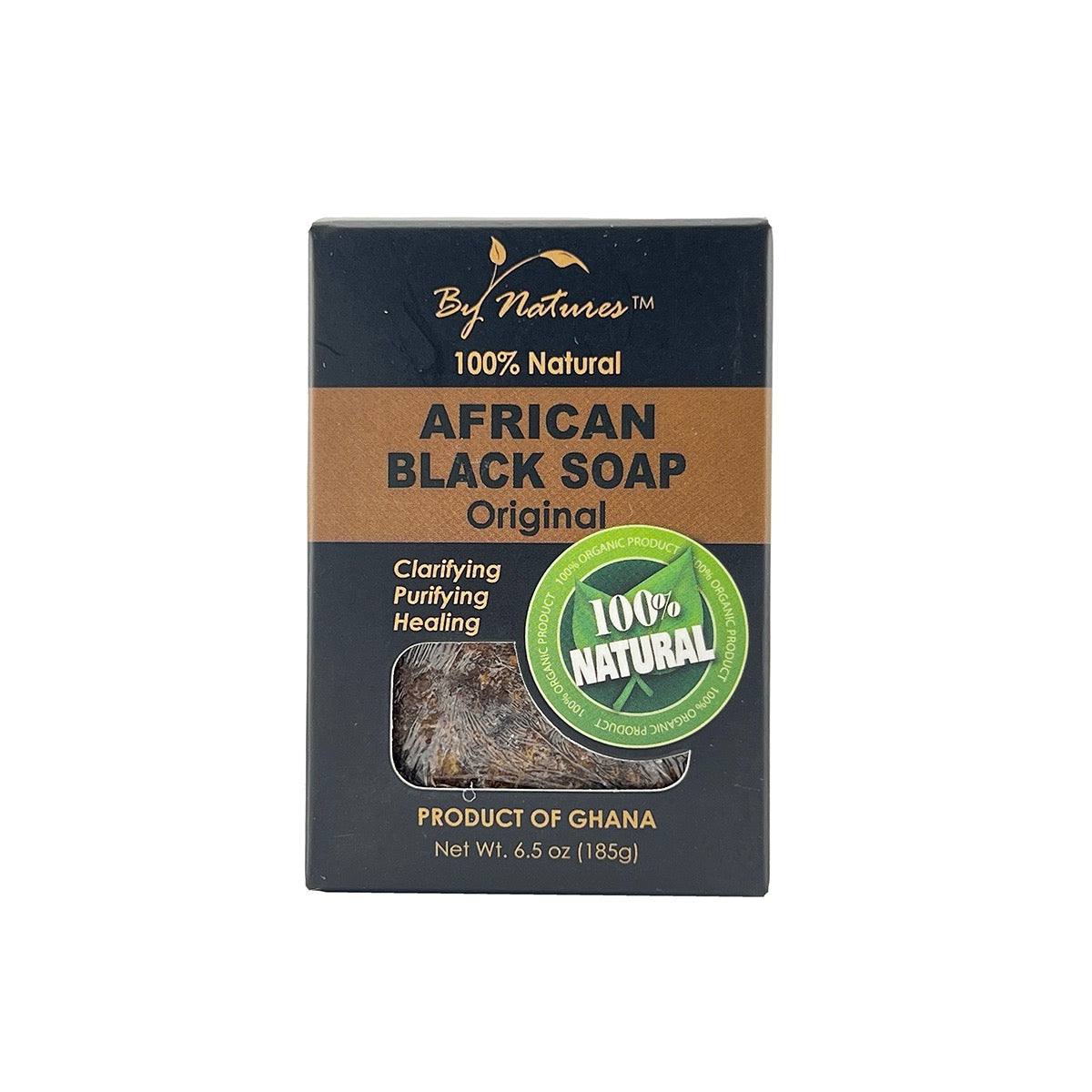 By Natures African Black Soap Original 6.5 oz