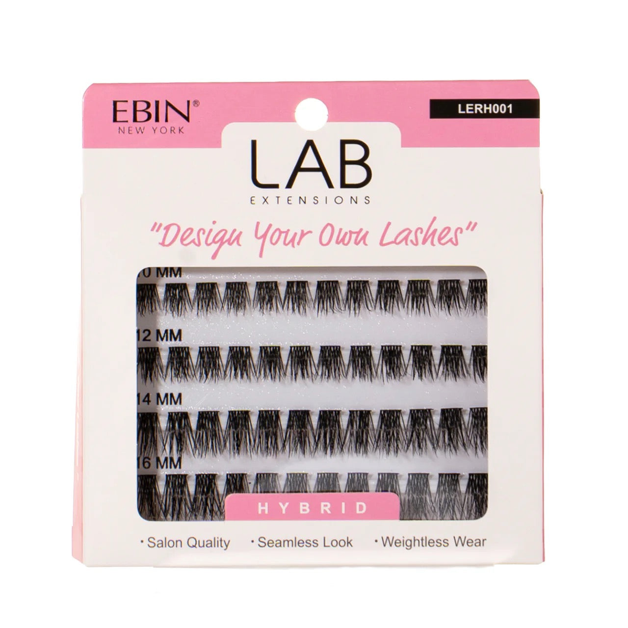 EBIN LAB Extensions DIY Cluster Lashes Hybrid LERH001