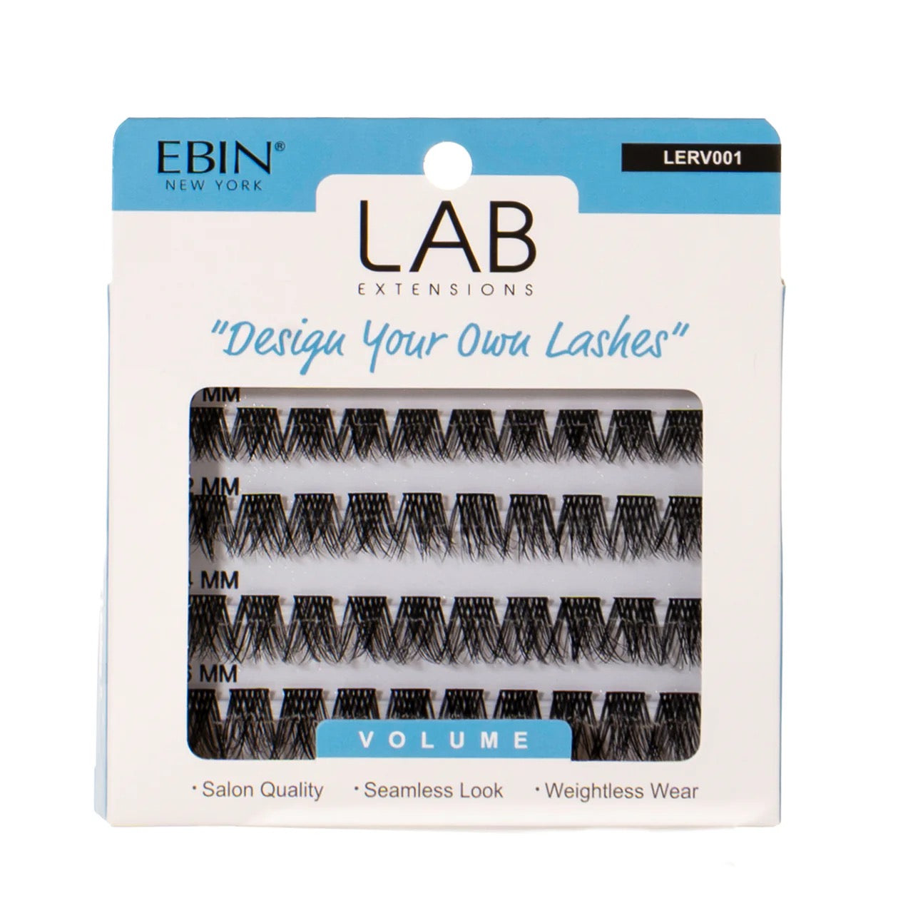 EBIN LAB Extensions DIY Cluster Lashes Volume LERV001