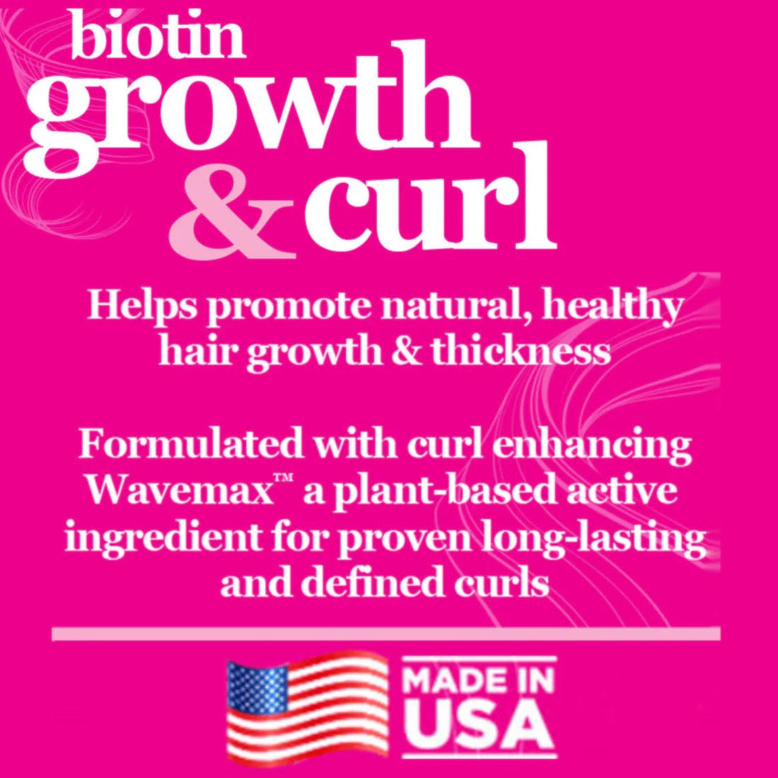 Difeel Biotin Growth & Curl Hot Oil Hair Treatment 1.5 oz