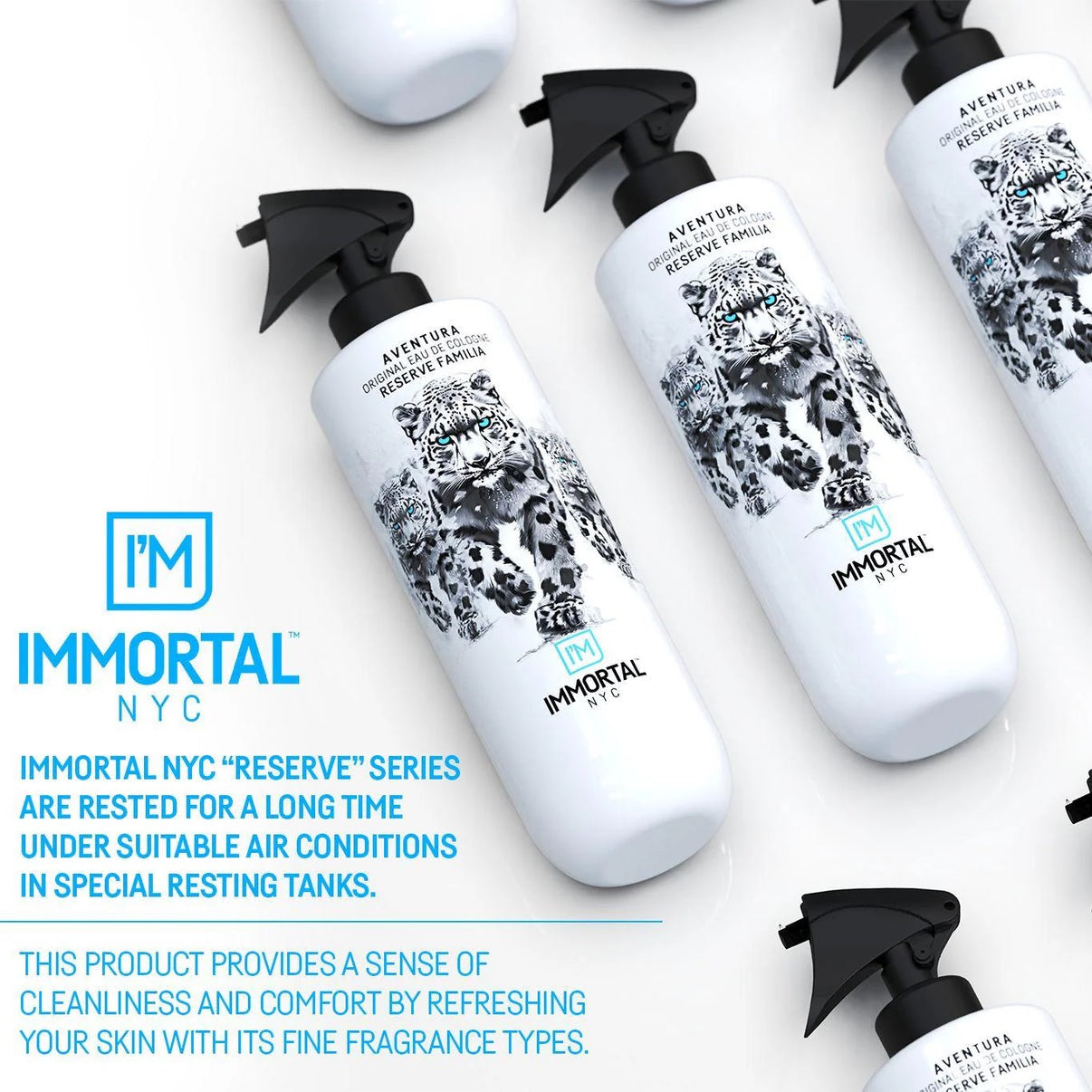Immortal Aventura Reserve Aftershave Cologne 500ml