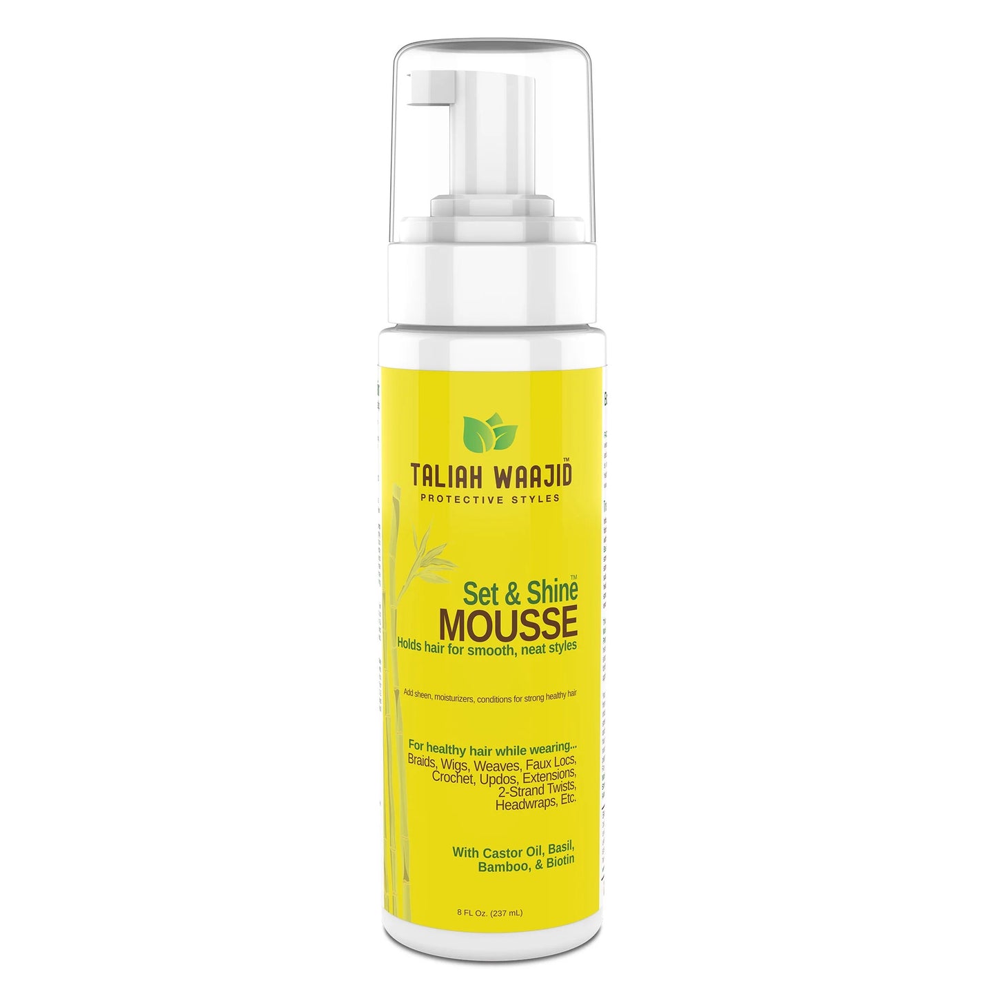 Taliah Waajid Set and Shine Mousse 8 oz