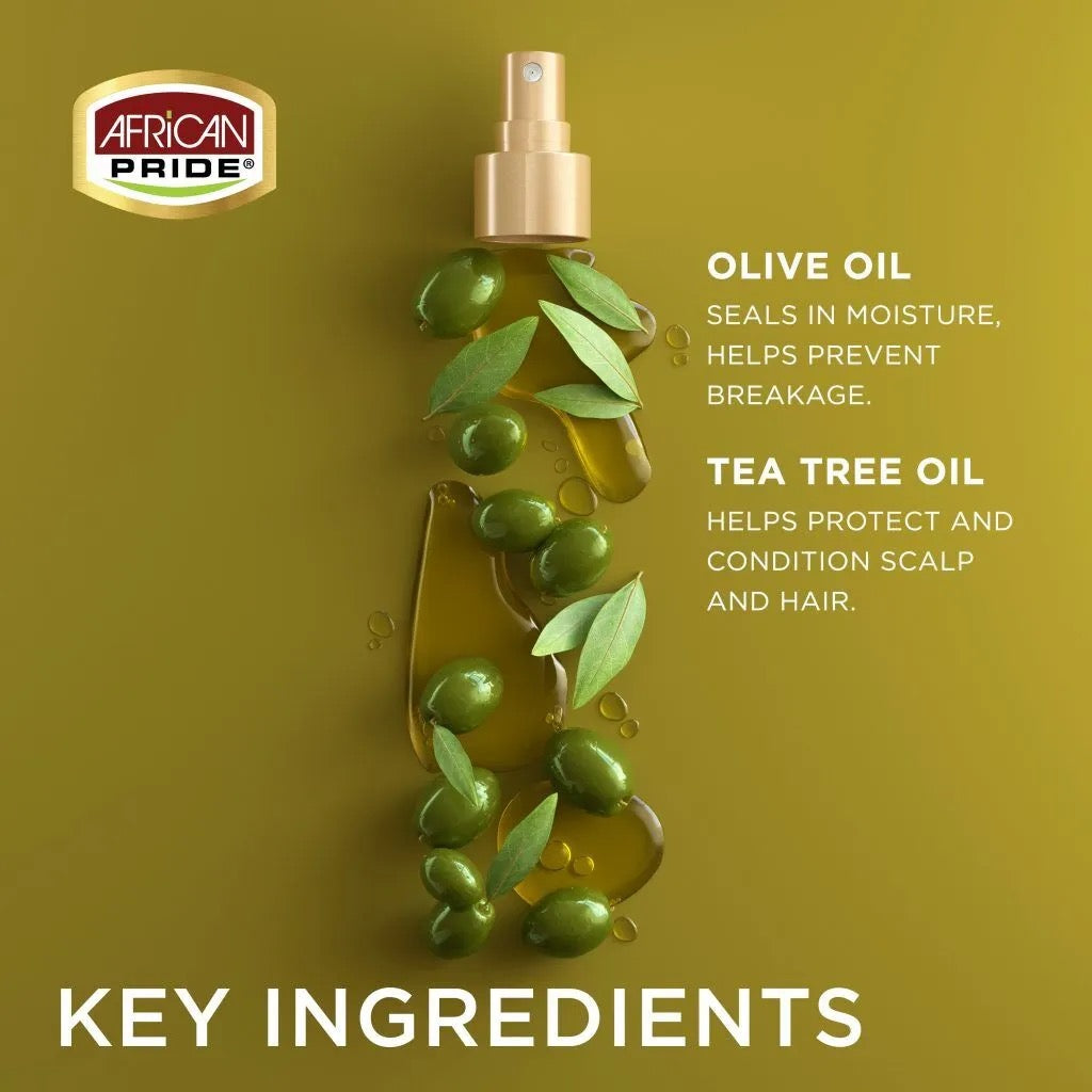 African Pride Olive Braid Sheen Extra Shine 12oz