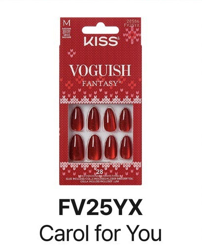 Kiss Voguish Holiday Nails Carol For You