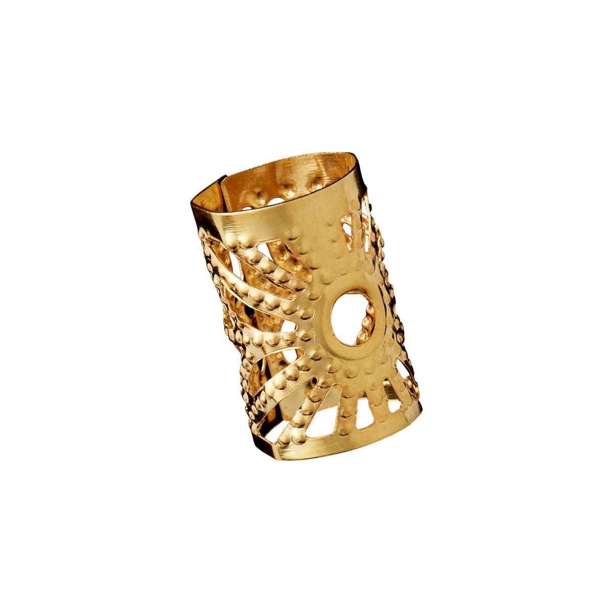 RED Braid Charm HZ03 Gold