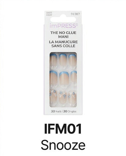 Kiss imPress Nails No Glue Mani Snooze